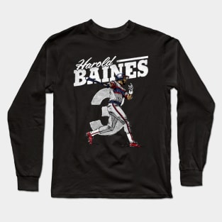 harold baines retro Long Sleeve T-Shirt